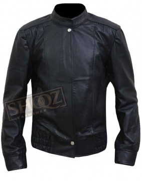 A Star Is Born Lady Gaga Black Leather Jacket